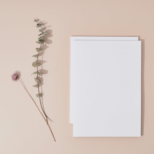 White on White Paper Set